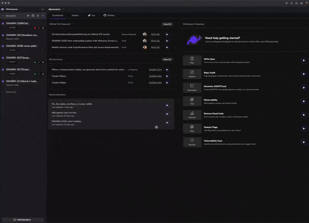 A Day Building DevSwarm with DevSwarm